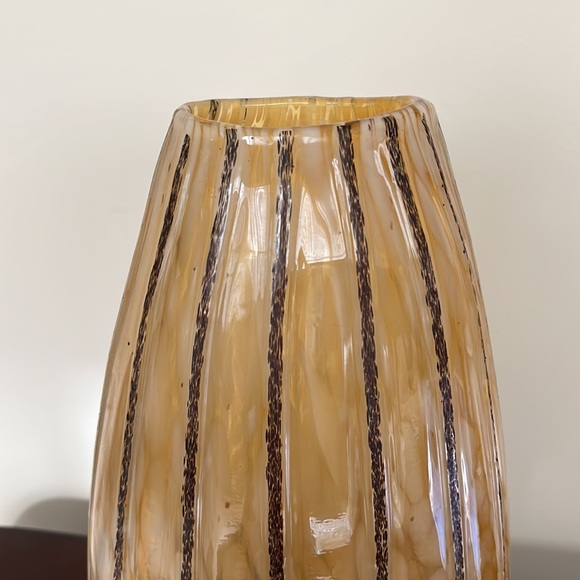 Tii Collection 13.5” Glass Oval Vase - Picture 2 of 10